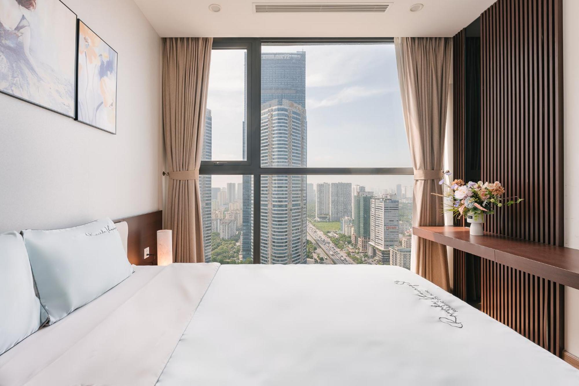 Luxury Apartment Vinhomes Skylake 5Min To Keangnam Hanoi Exterior photo